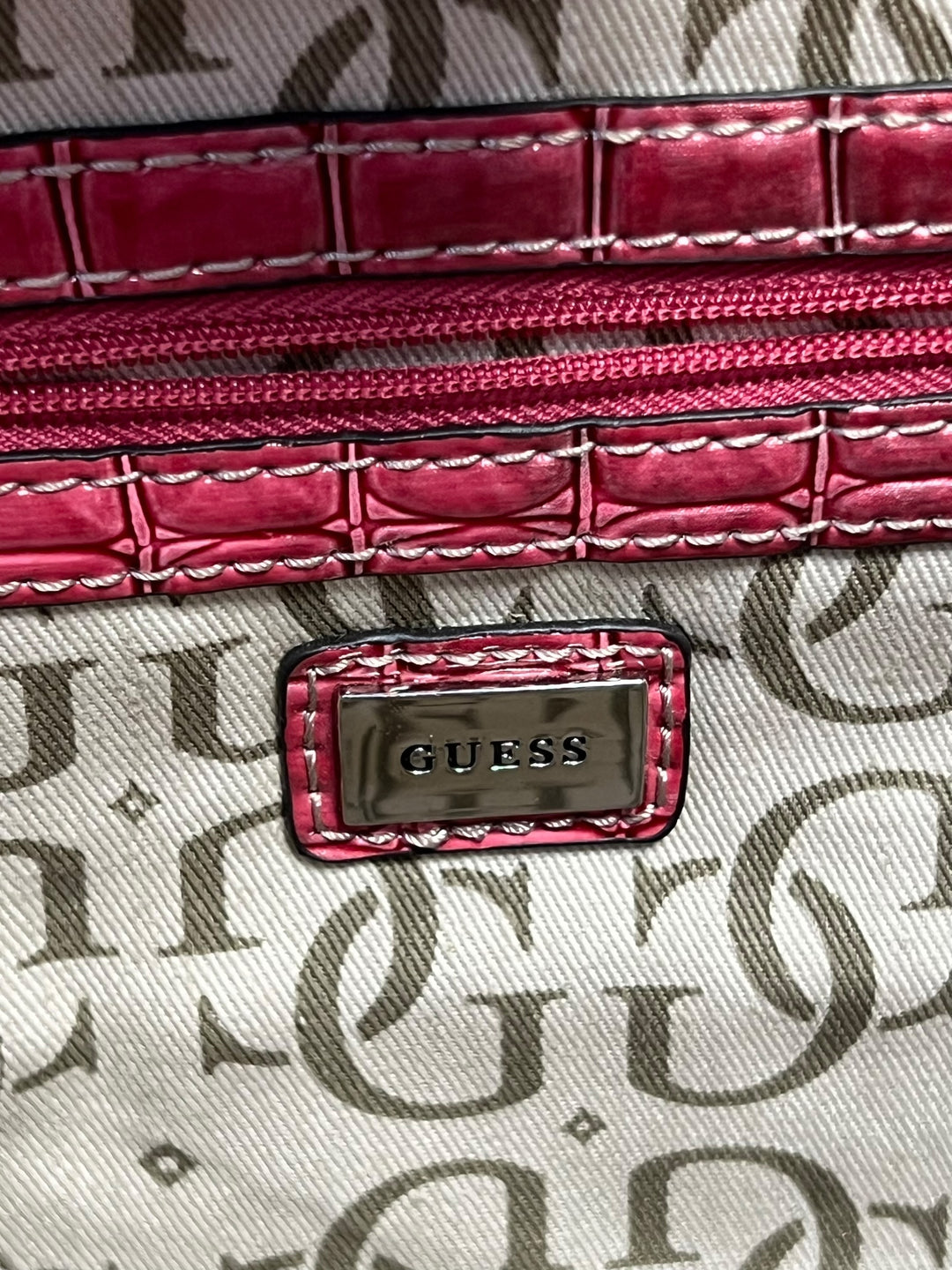 Guess vintage leather bag