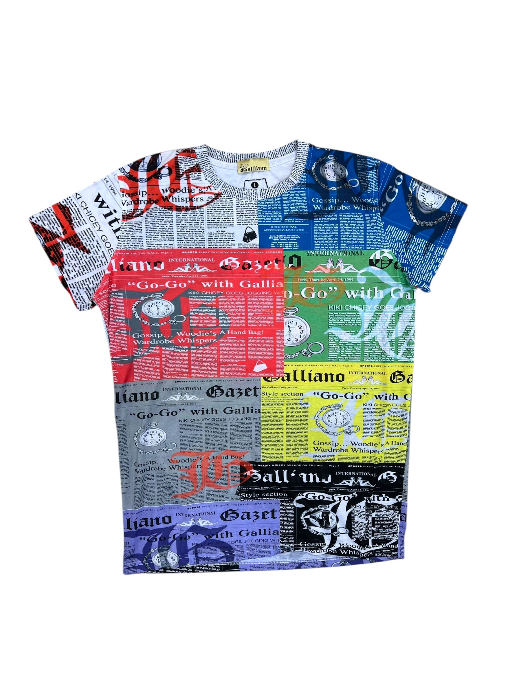 john galliano men's t shirt