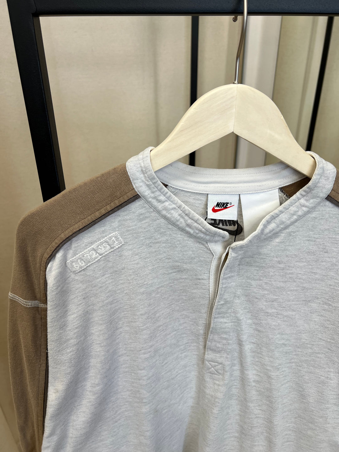 Nike Vintage Button Sweatshirt Men’s Extra Large