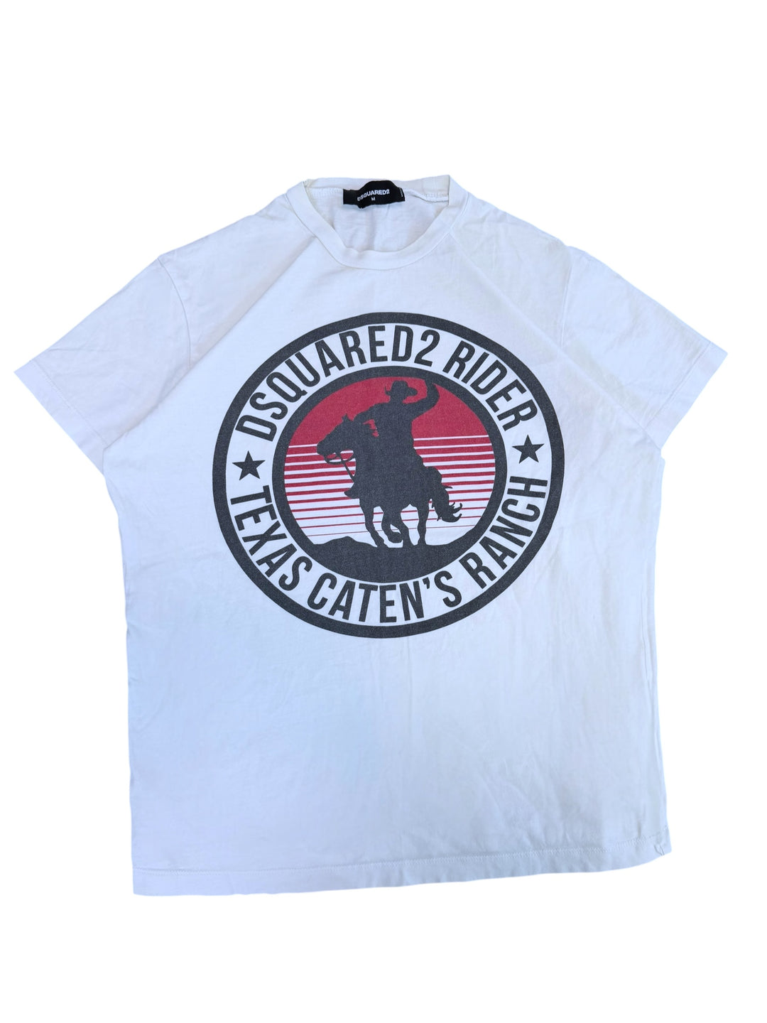 Dsquared2 texas caten’s ranch graphic t-shirt size M