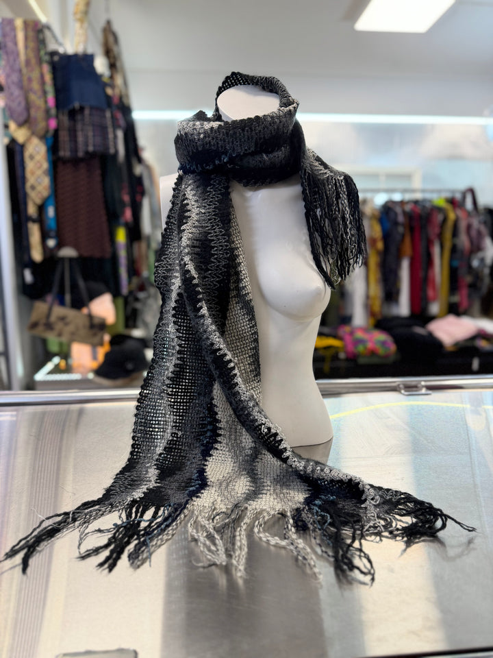 Missoni vintage open-knit mohair scarf