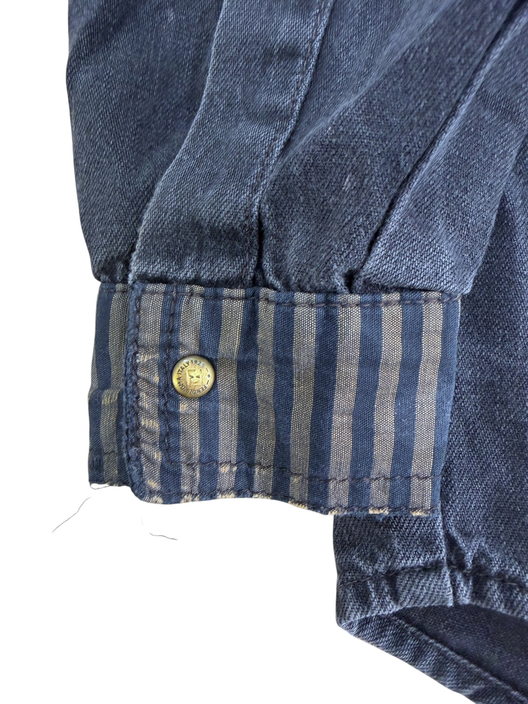 Fendi vintage denim western shirt