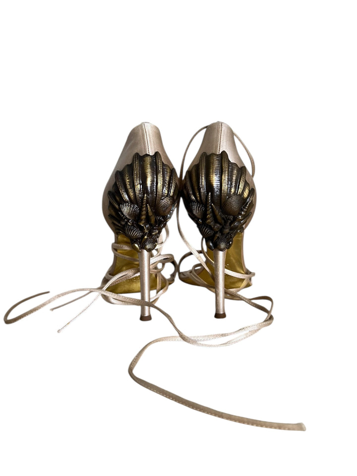 Roberto Cavalli SS05 Seashell Heels – Iconic “1 Thing” Amerie Edition (eu38.5)