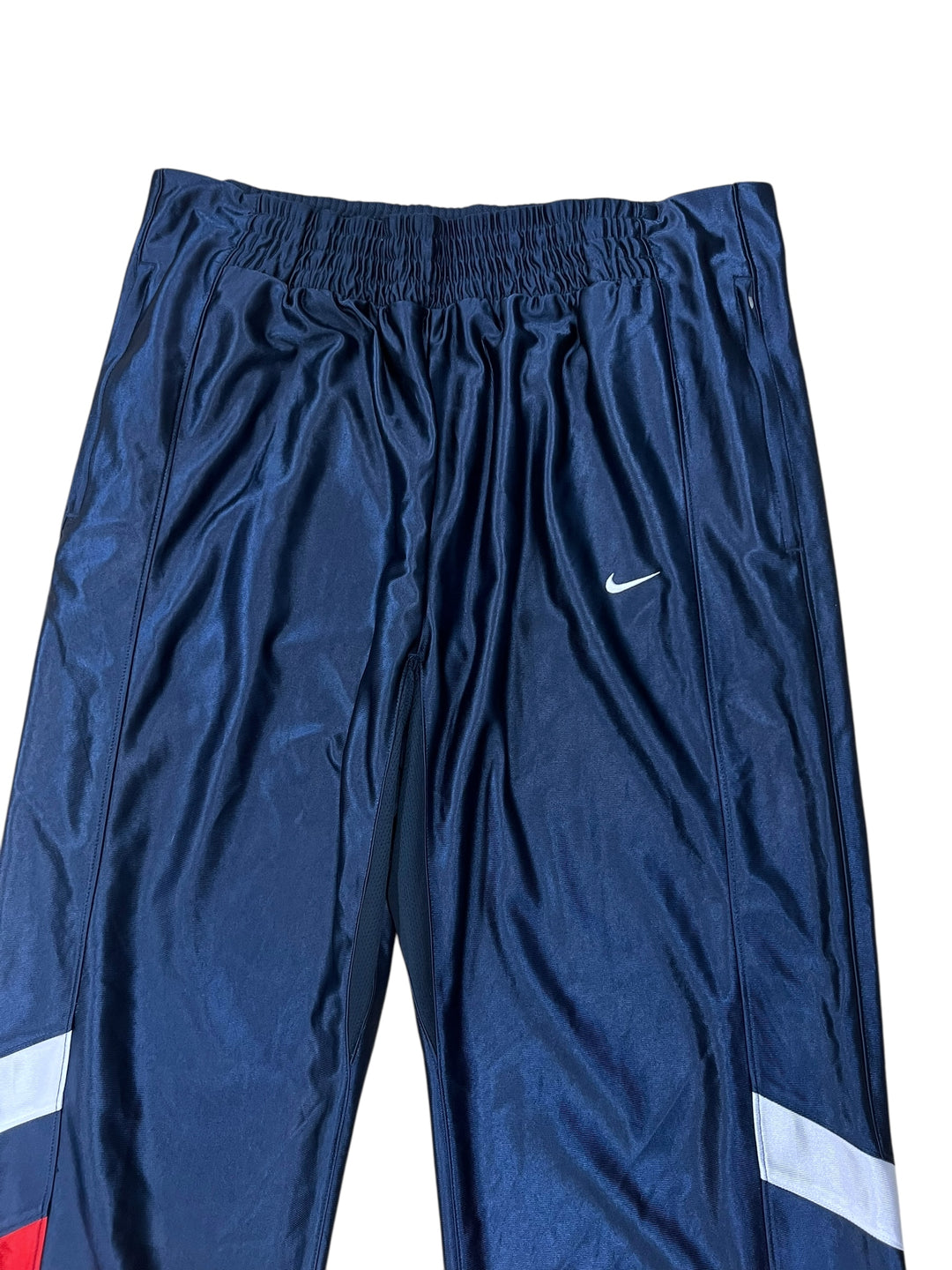 Crazy drill Nike 2000s full snap button track pants Men’s Large