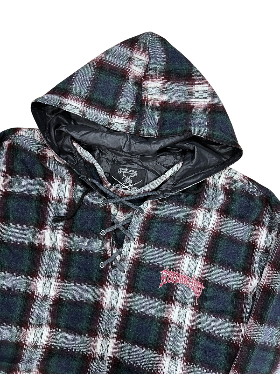 Scorpion Bay Checked Hooded Anorak XXL