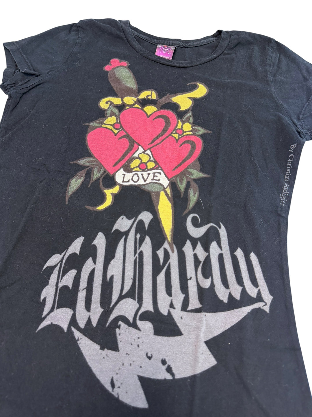 Ed Hardy by Christian Audigier tattoo graphic tee