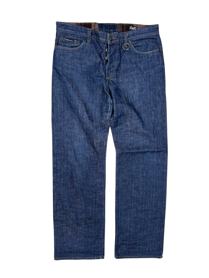 Dolce&Gabbana Vintage Blue Denim Jeans Large(eu40)