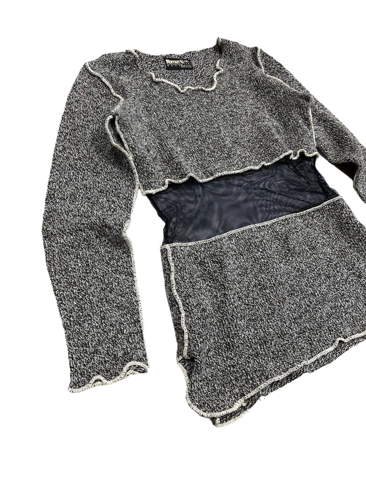 Roman’s diffusione moda 2000 see-through sweater women’s medium