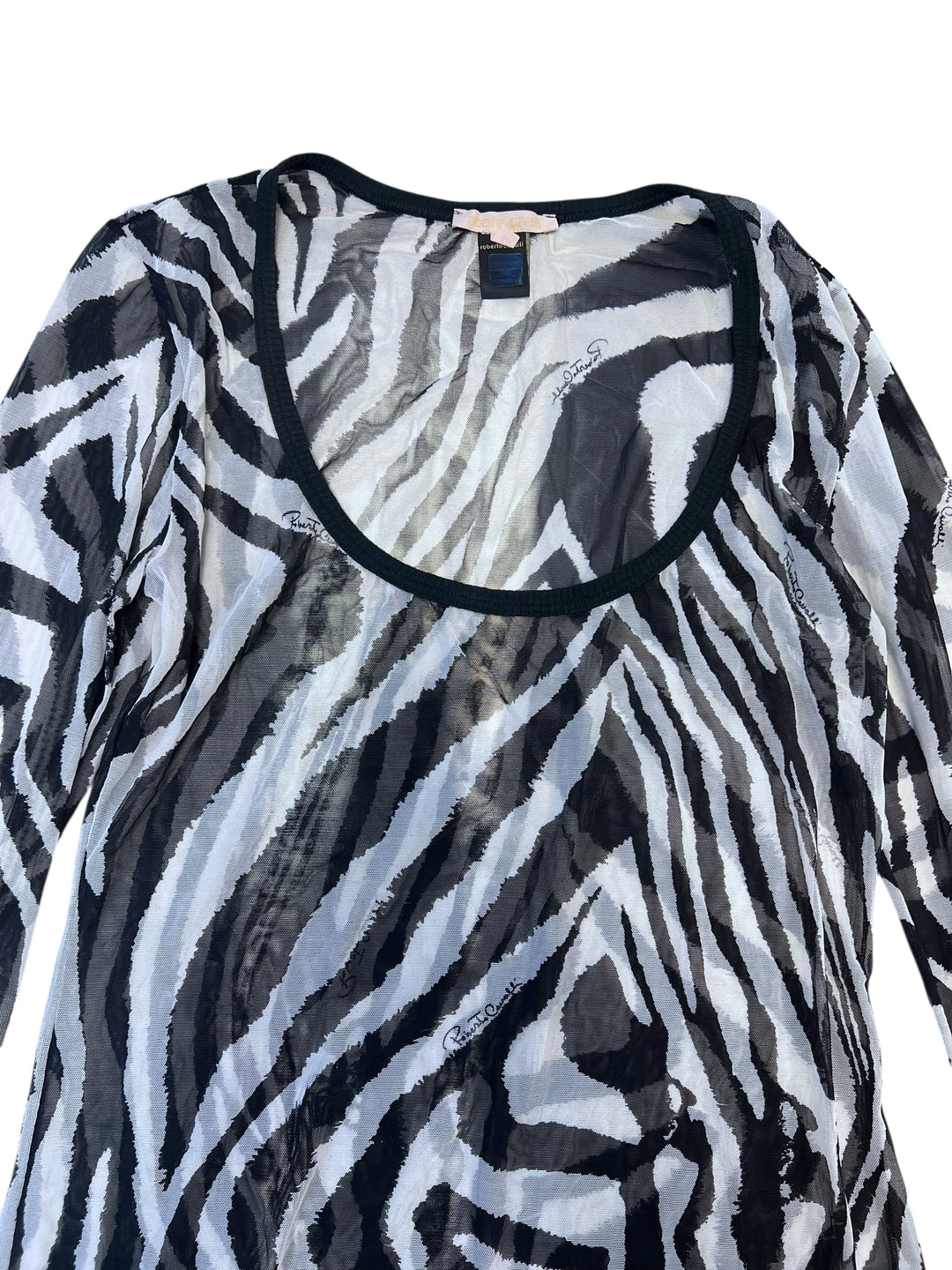 Roberto Cavalli Vintage Mesh Top Large