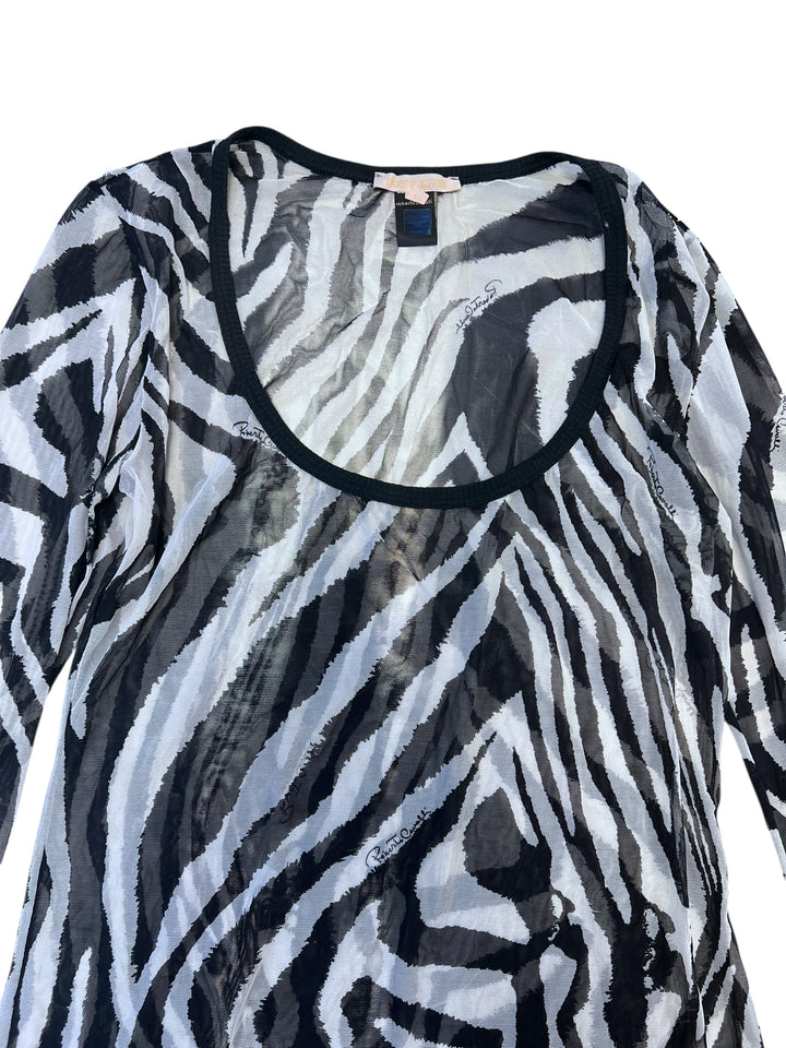 Roberto Cavalli Vintage Mesh Top Large
