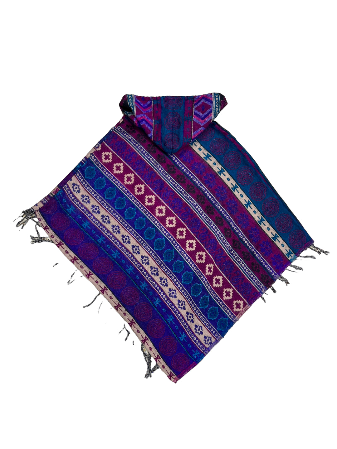 Onesize hooded Poncho made in India