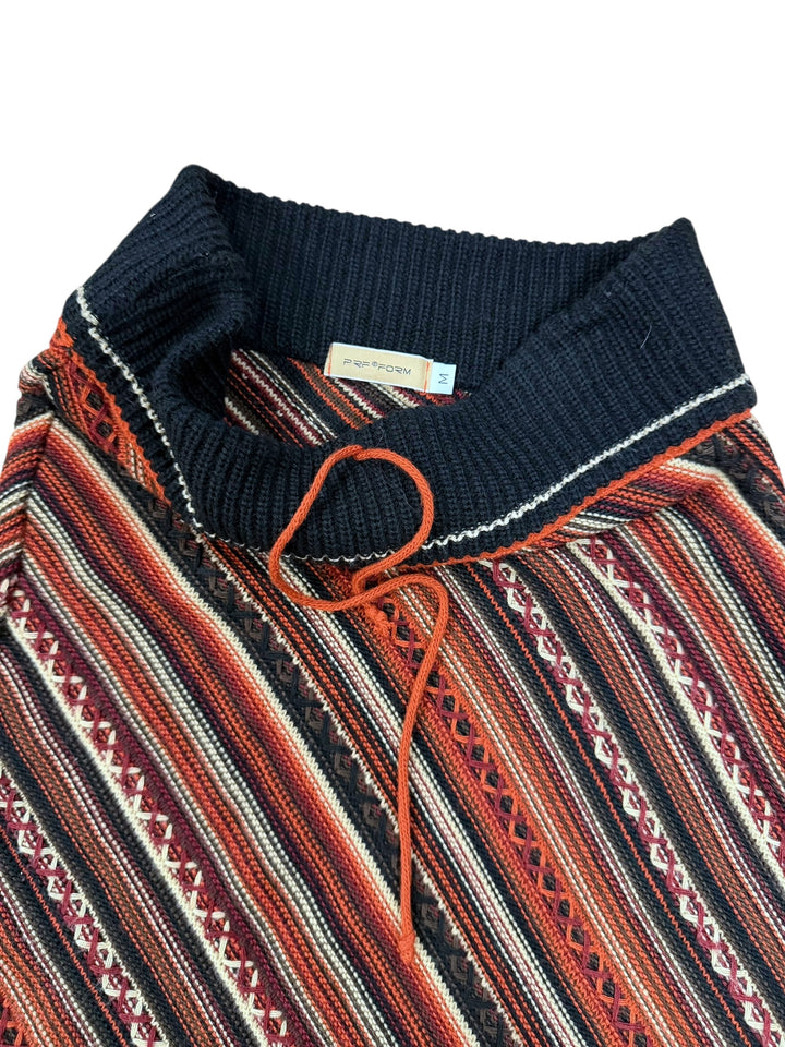 Vintage Knit Midi Skirt Medium