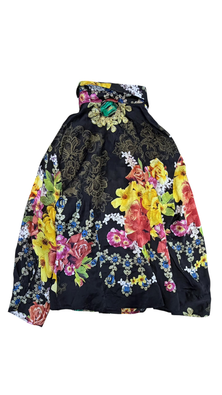 Just Cavalli 2006 silk print shirt