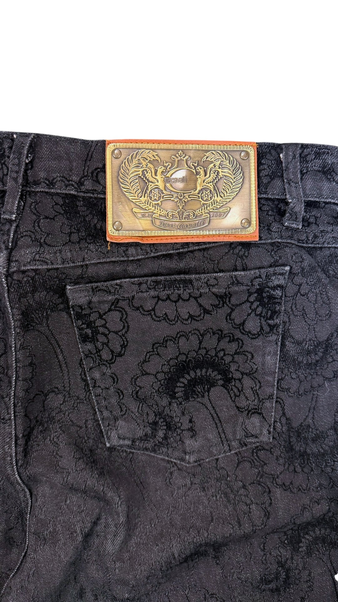 Just Cavalli dark botanical dream jeans