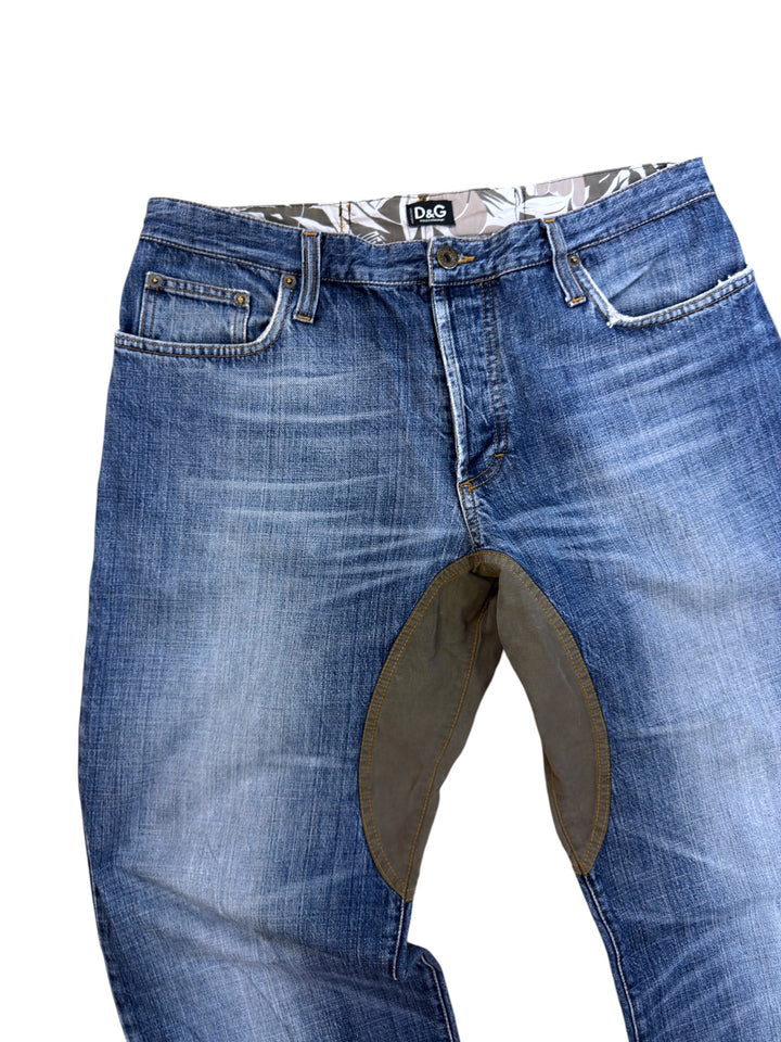 Dolce&Gabbana 2000s equestrian riding jeans