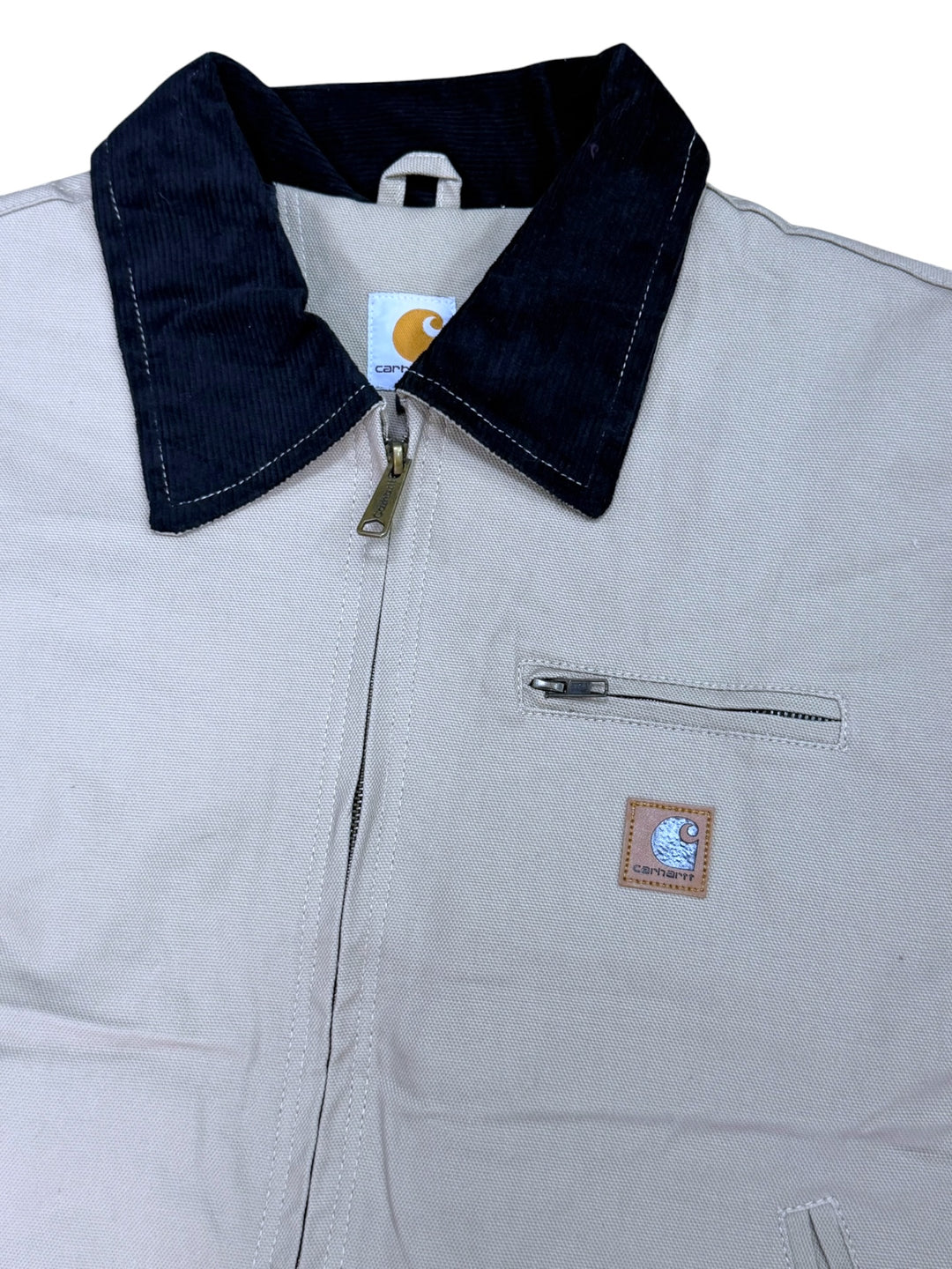 Carhartt reworked contrast collar work jacket
