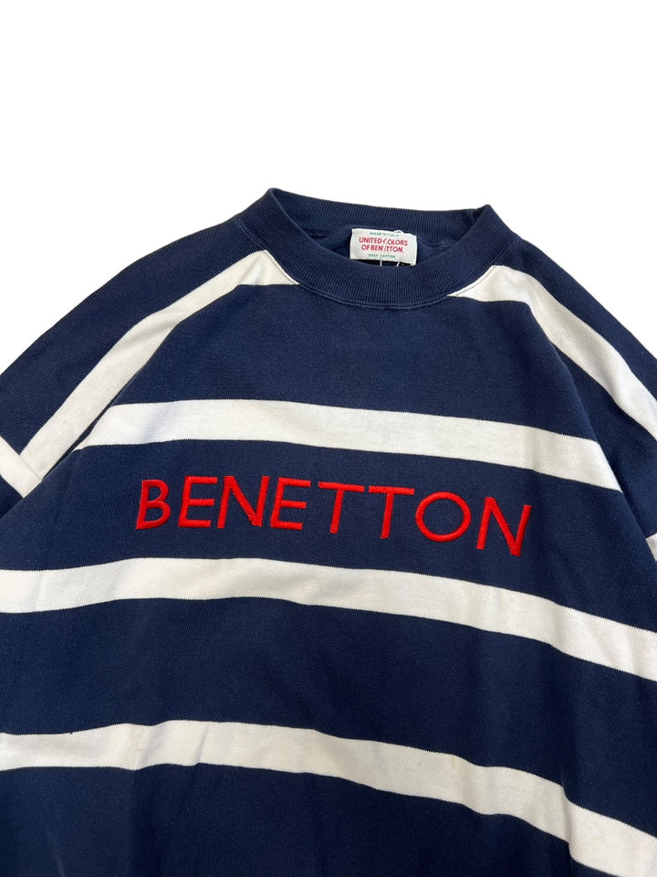 United Colors of Benetton Vintage Striped Sweater Men’s Extra Large