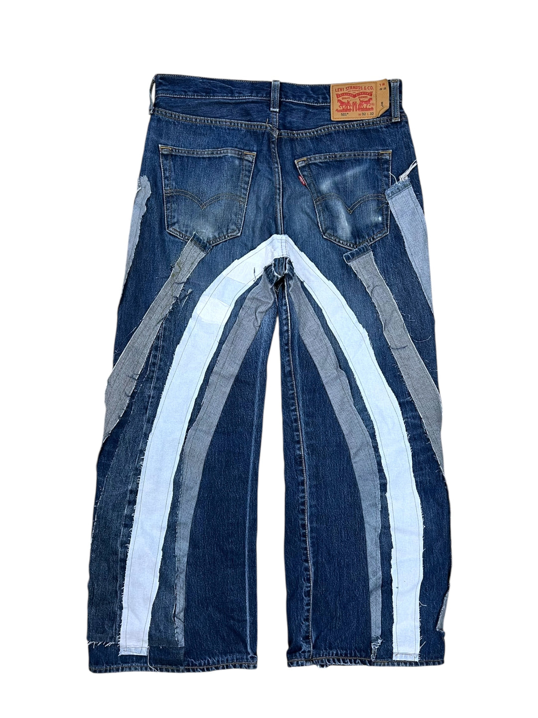 Upcycled Levi’s Patchwork Jeans Men’s Medium