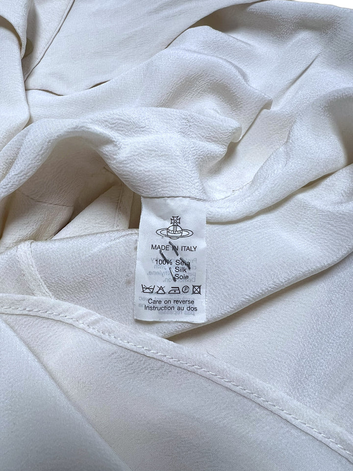 Vivienne Westwood 100% silk 90’s vest top Women's Medium