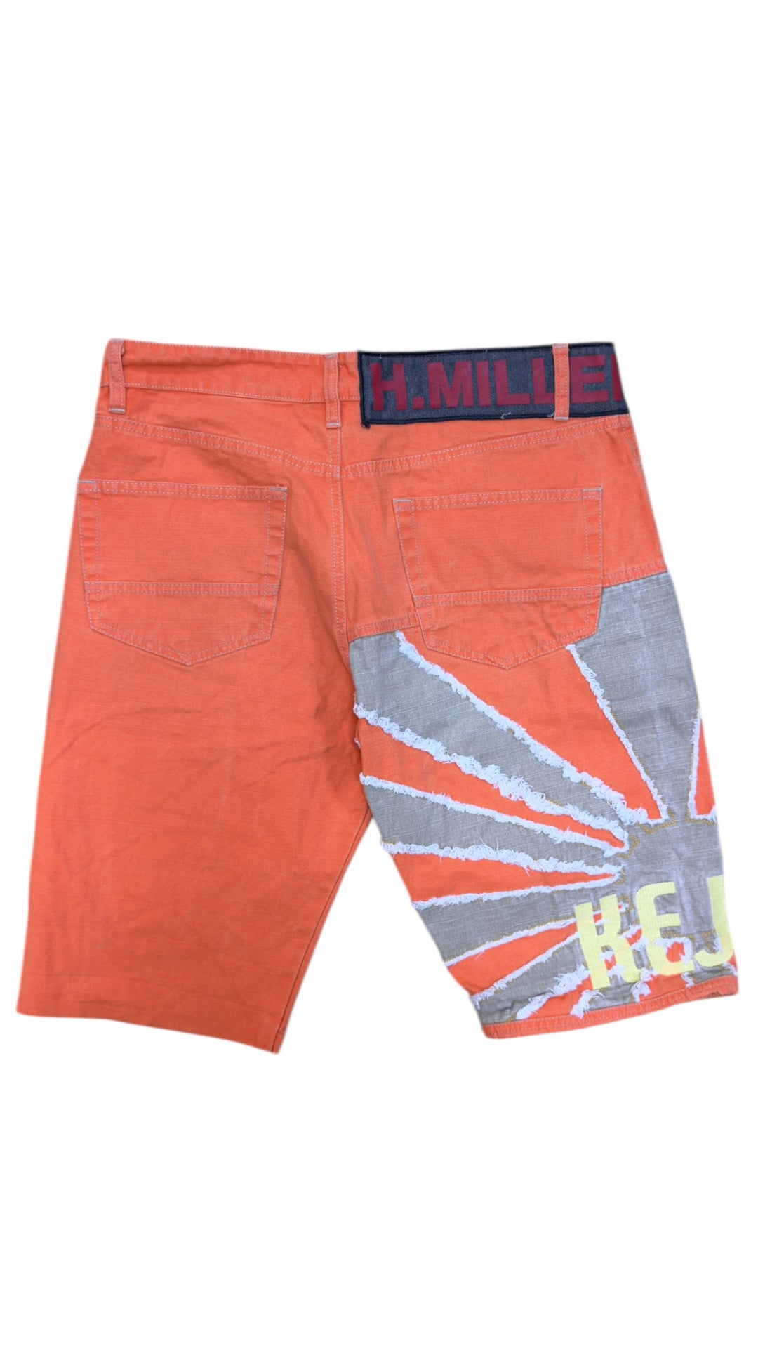 KEJO Karacol denim shorts rising sun large