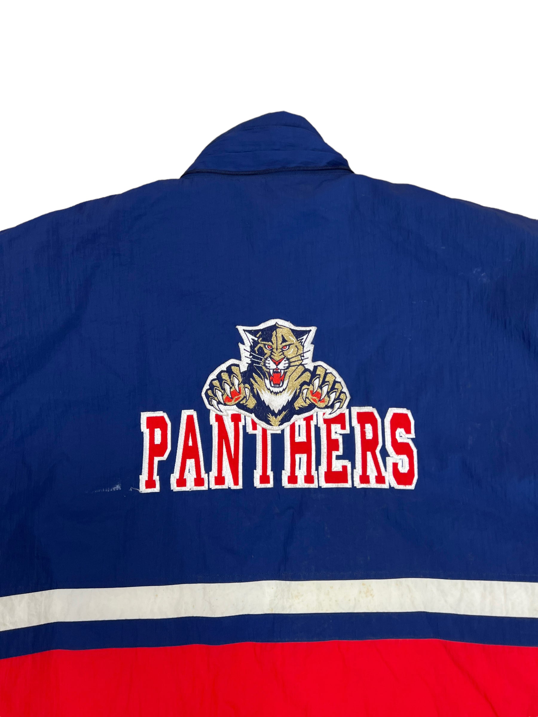 90's NHL Apex One Florida Panthers Pullover Half Zip Jacket