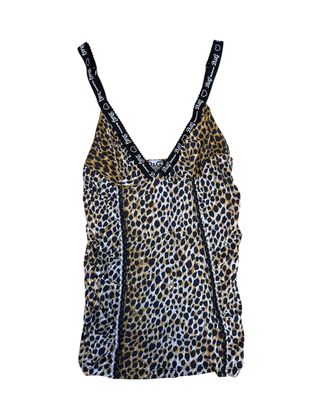 Dolce&Gabbana leopard print camisole top