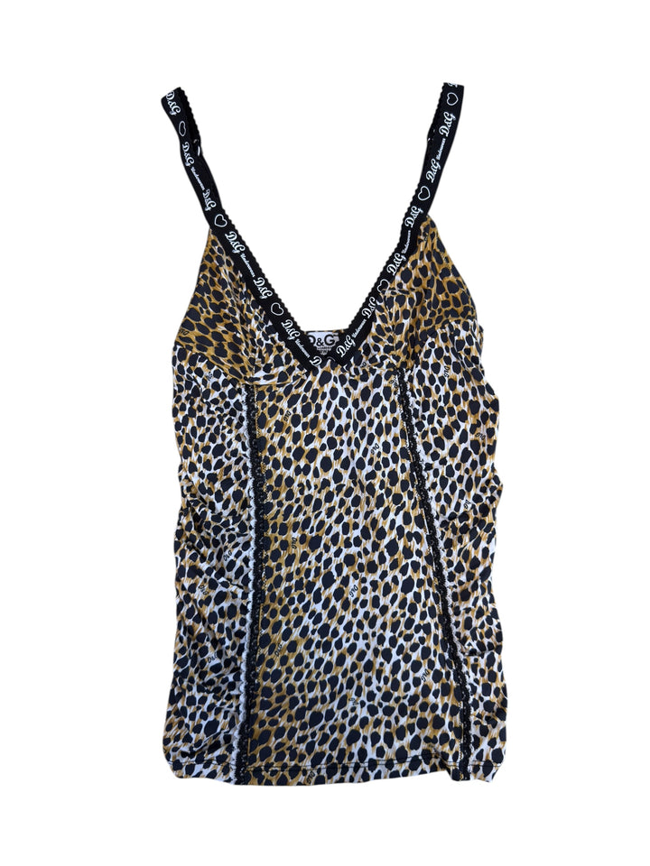 Dolce&Gabbana leopard print camisole top