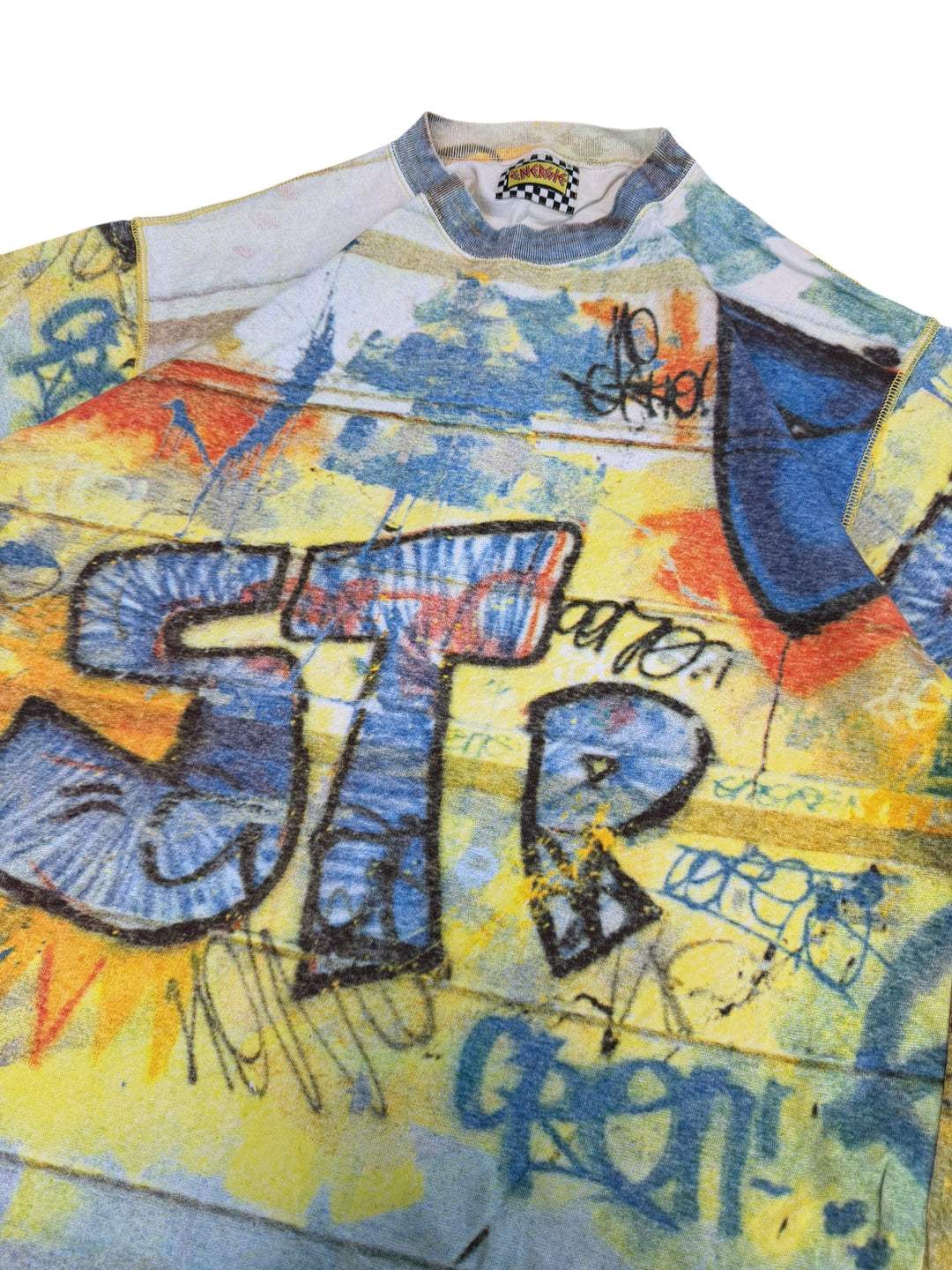 Energie graffiti all-over print t-shirt