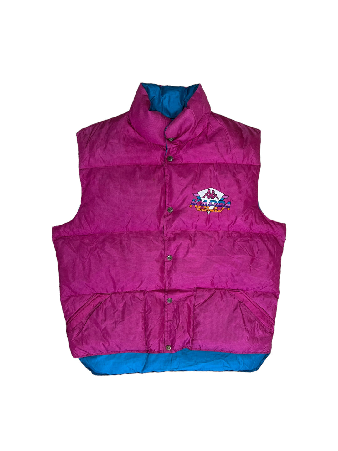 Kappa vintage reversible ski vest jacket Men’s Extra Large