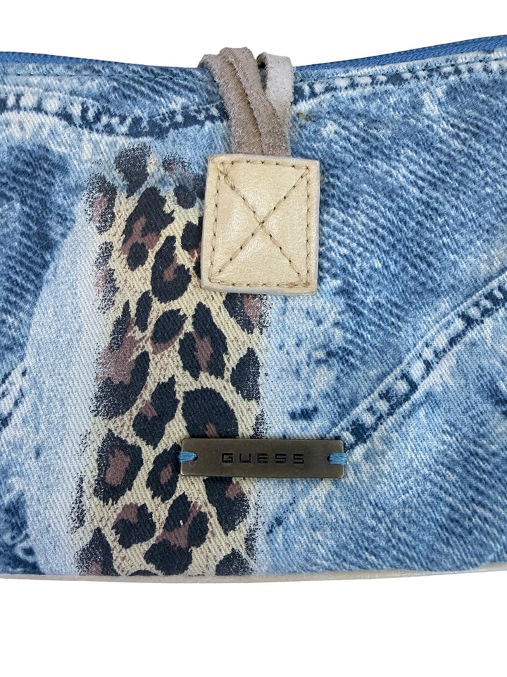 Rare vintage Guess denim mini shoulder bag