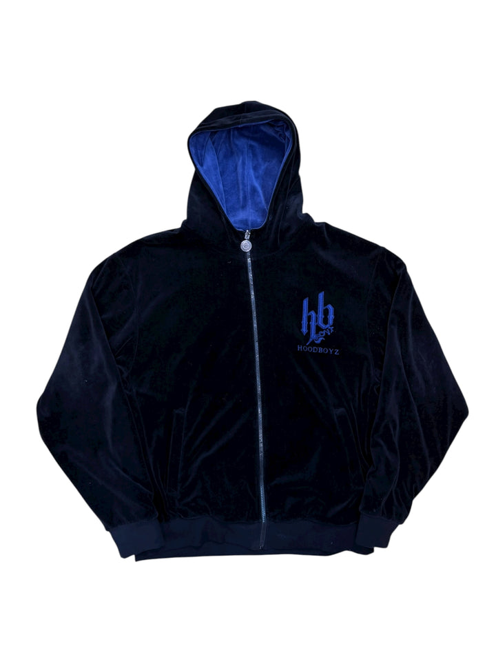 HoodBoyz reversible velour hoodie