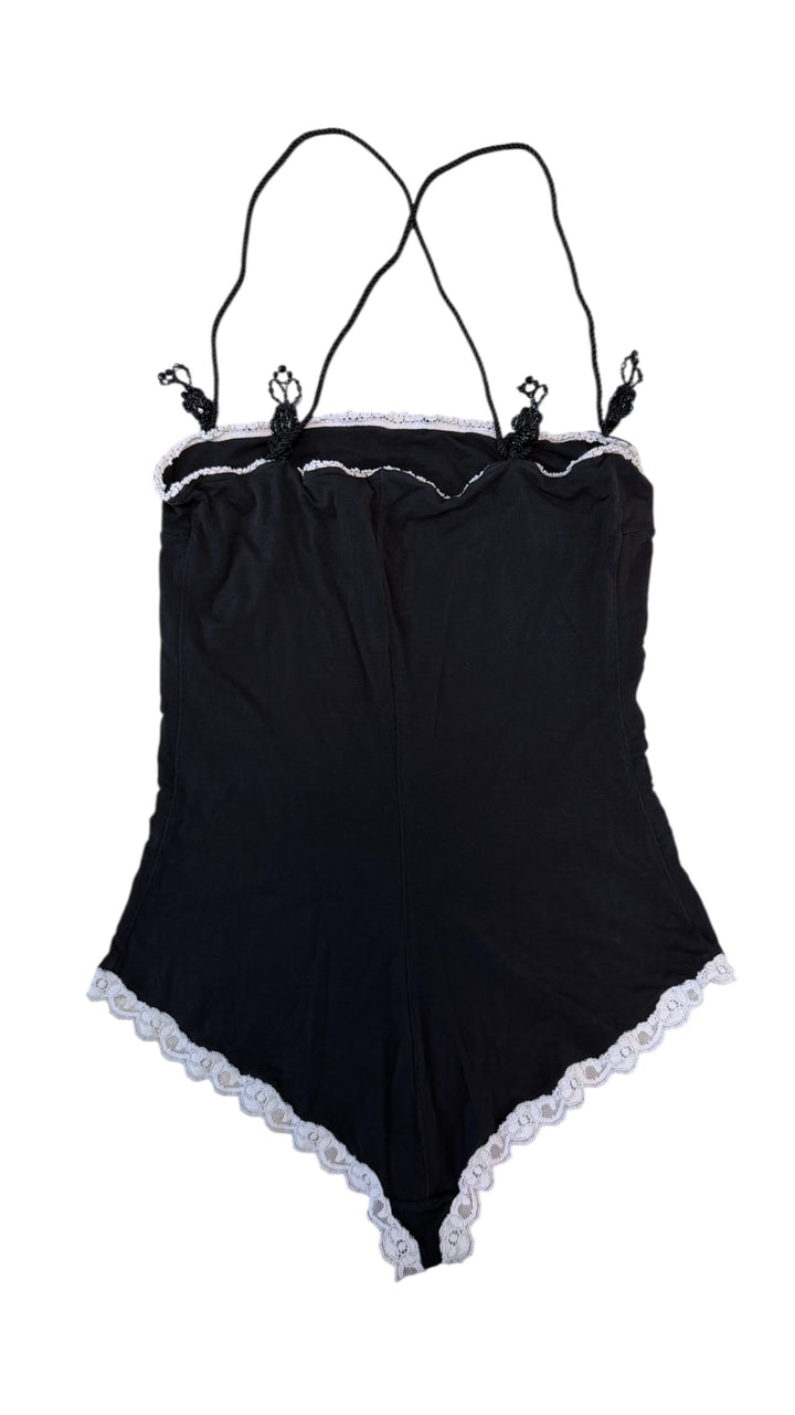 Gianfranco Ferré vintage embroidered dragon bodysuit