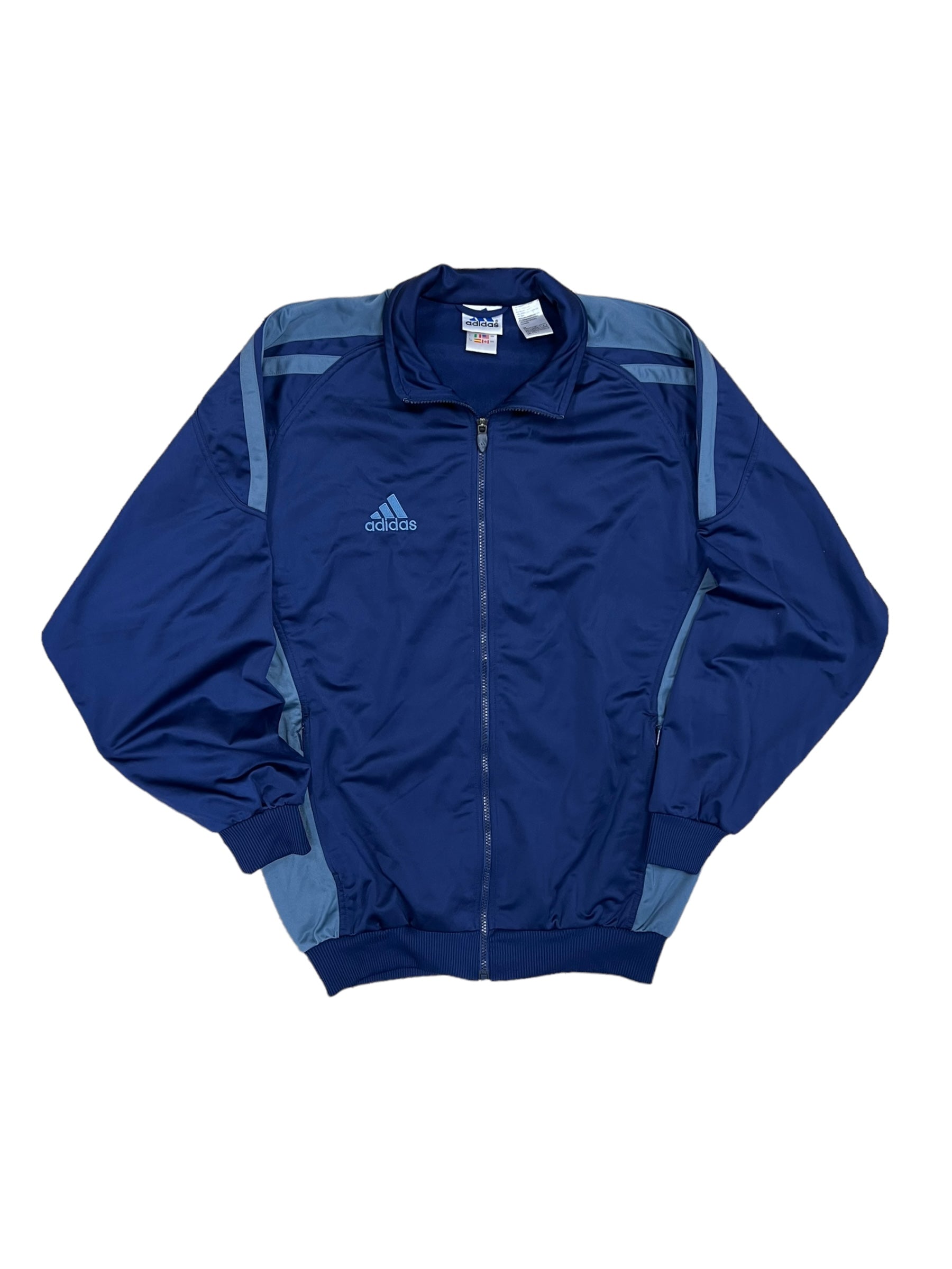 Adidas vintage track jacket Men s large