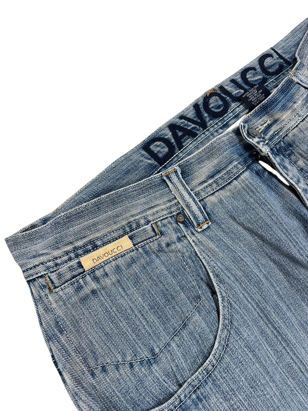 Vintage Davoucci Baggy Distressed Jeans L-XL