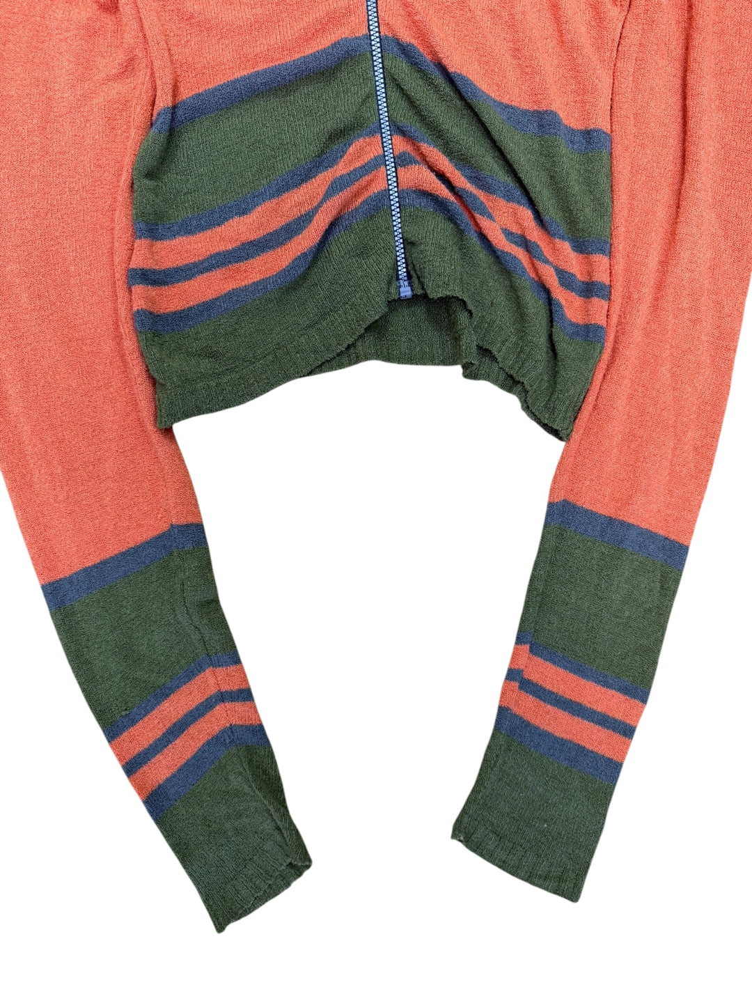 Fendi vintage 1990s knit zip hoodie