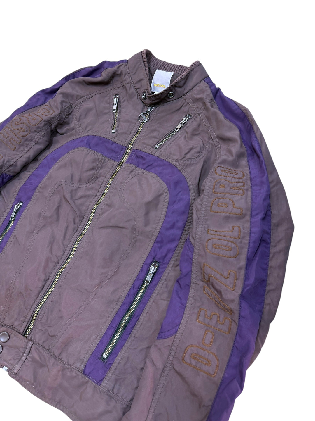 Diesel vintage embroidered racing jacket