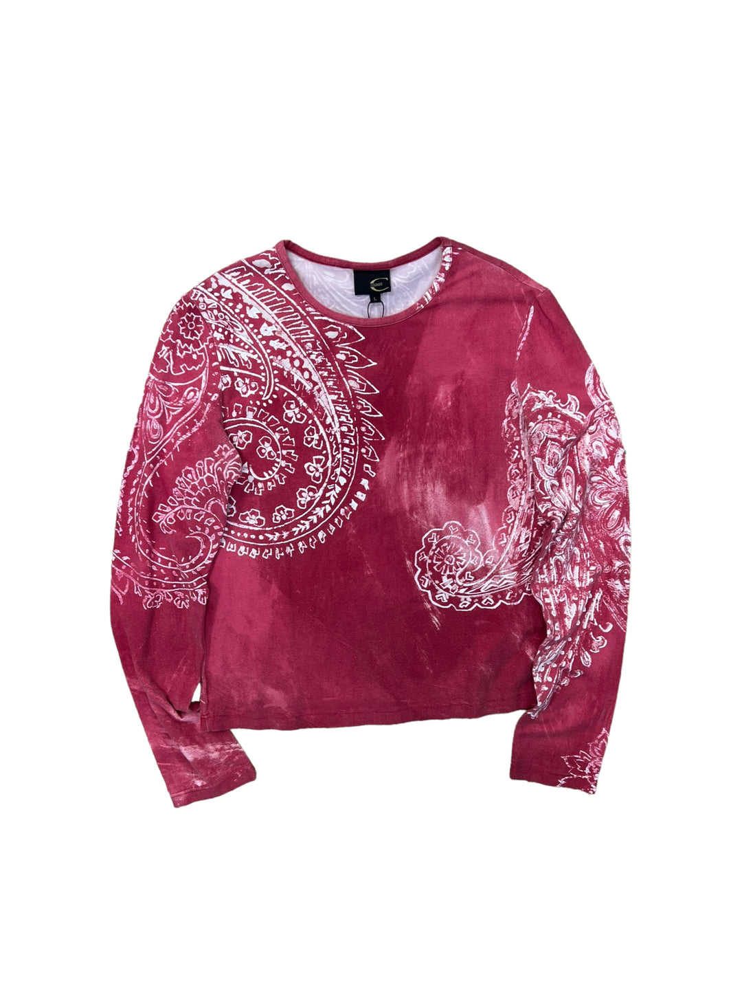 Just Cavalli vintage Paisley long sleeve shirt women’s large