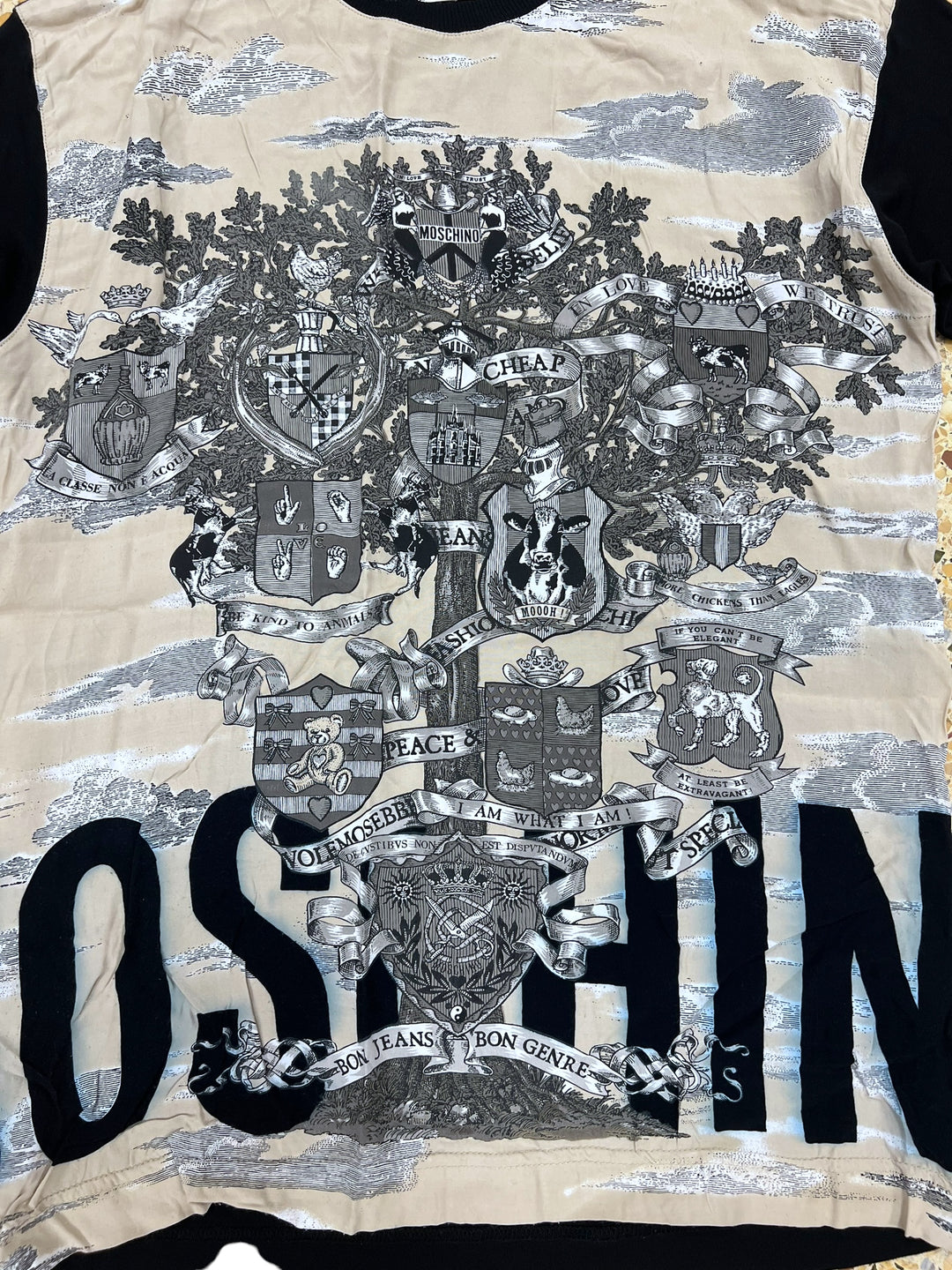 Moschino y2k archive print T-shirt Women's Medium