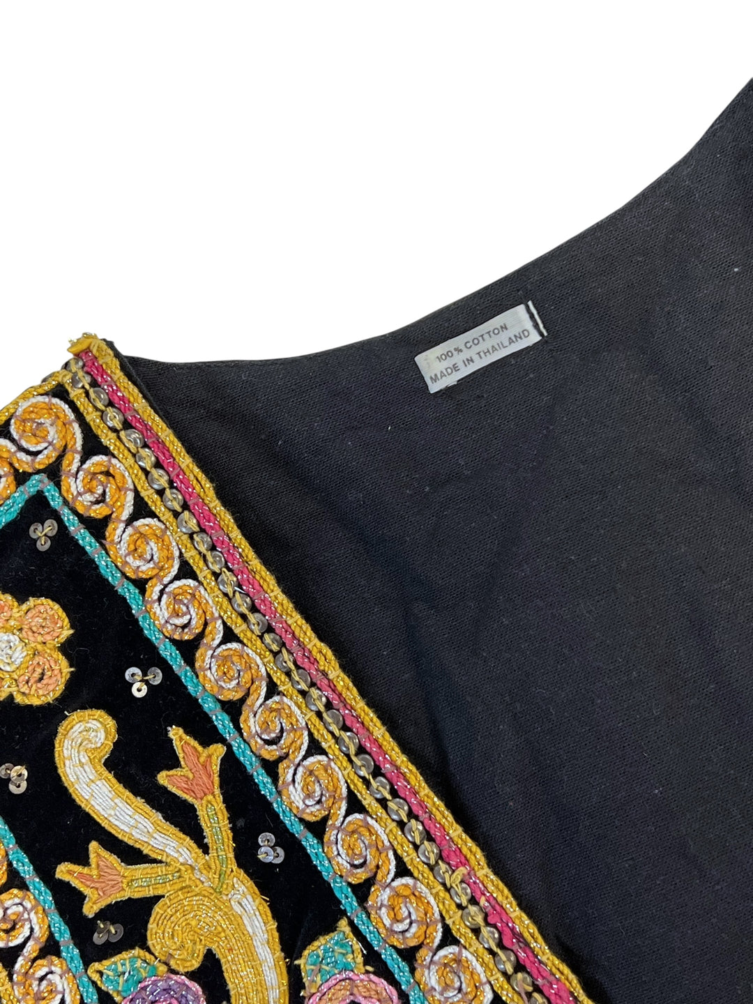Vintage 80’s Embroidered Kelaga Vest