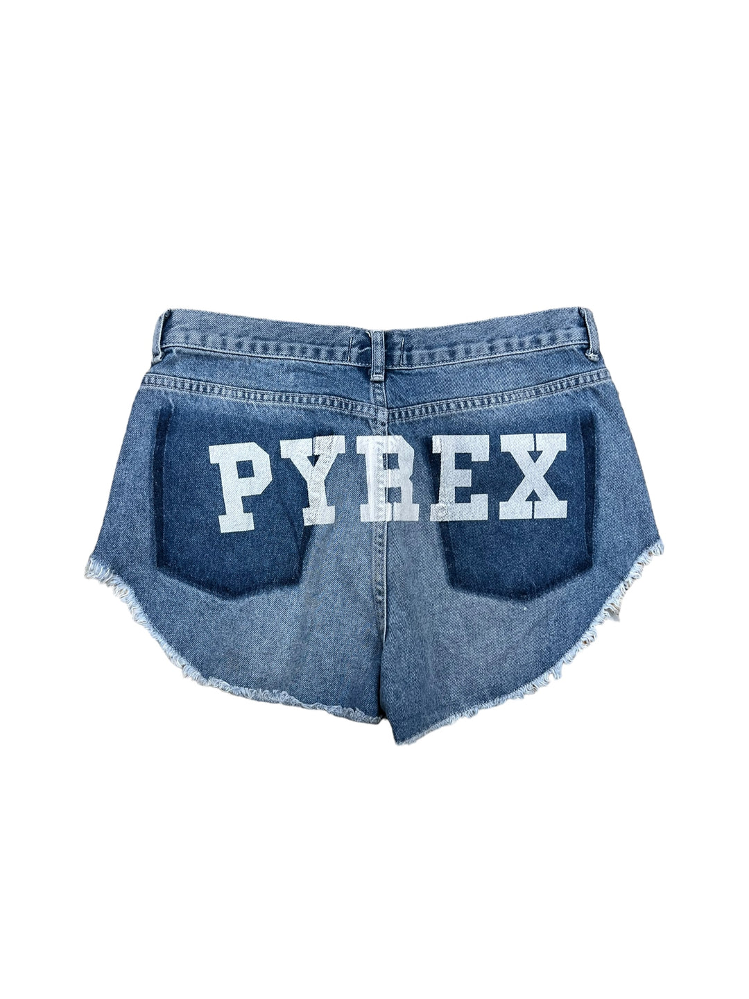 Y2K Pyrex denim shorts women’s Large