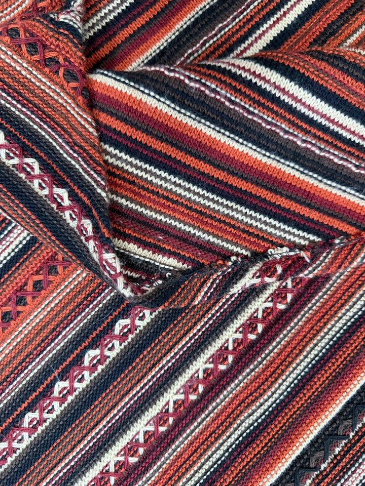 Vintage Knit Midi Skirt Medium