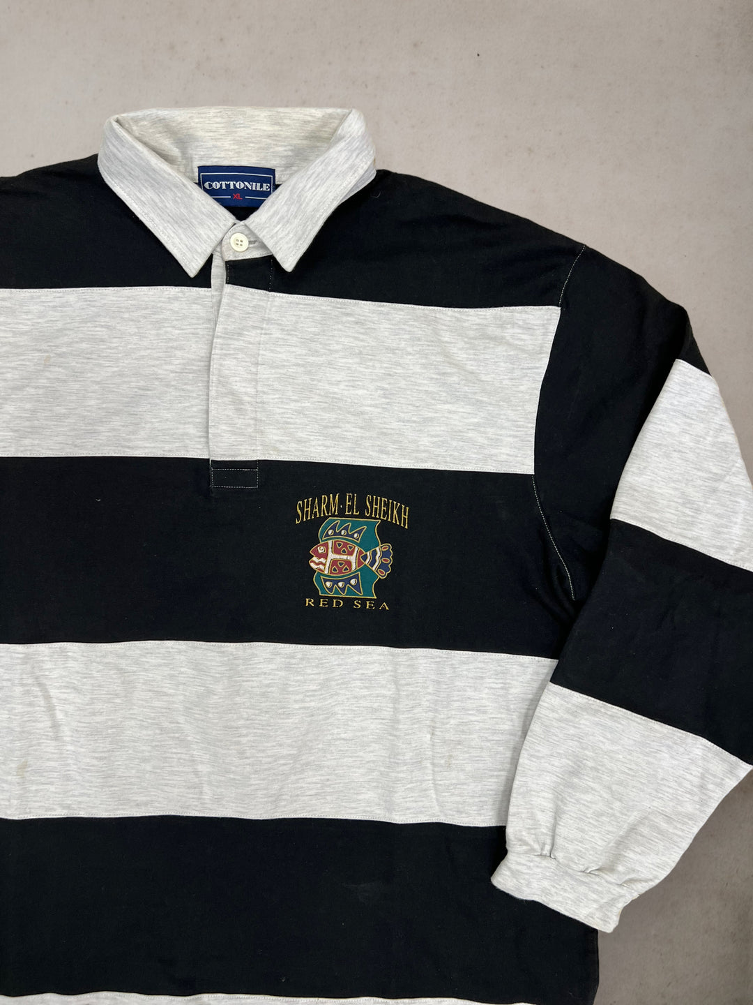 Vintage Polo Sweatshirt Men’s Extra Large
