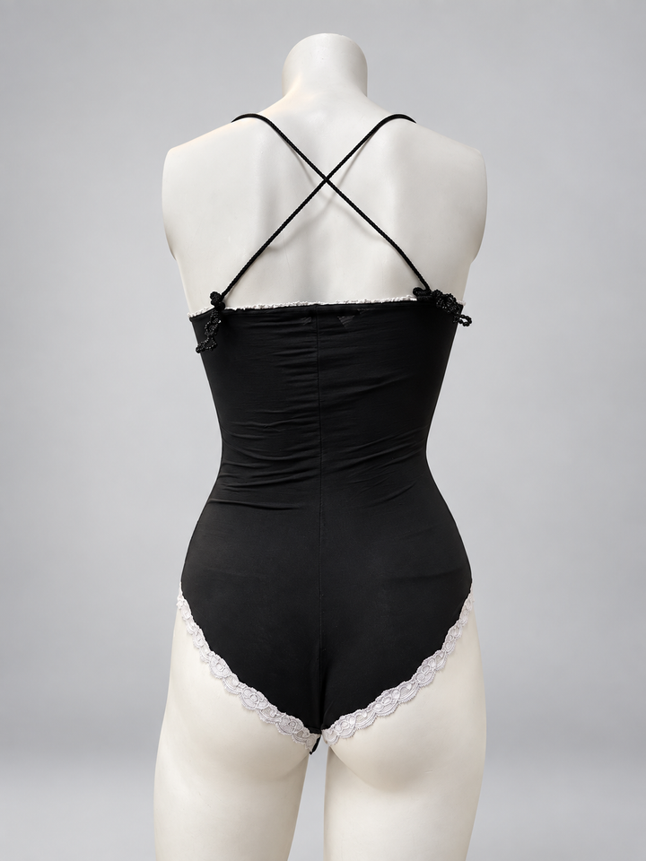 Gianfranco Ferré vintage embroidered dragon bodysuit