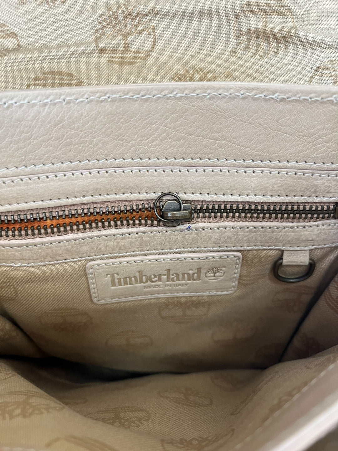 Timberland vintage leather crossbody bag