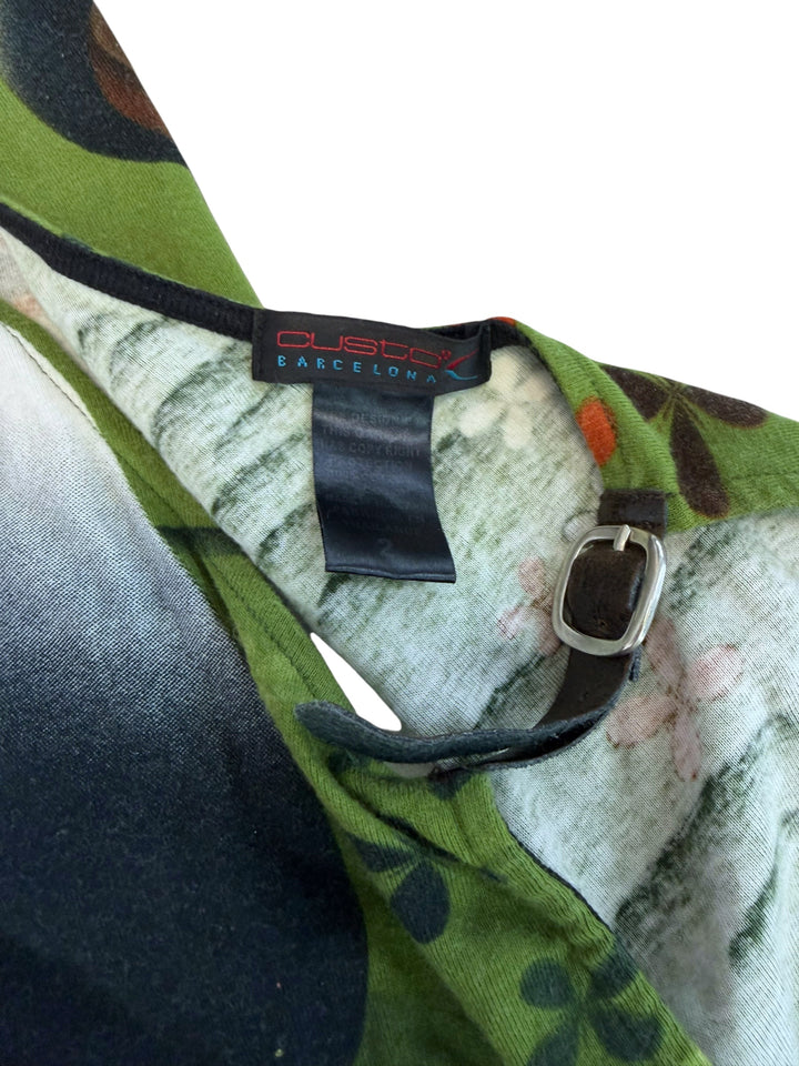 Custo Barcelona dog print halter top