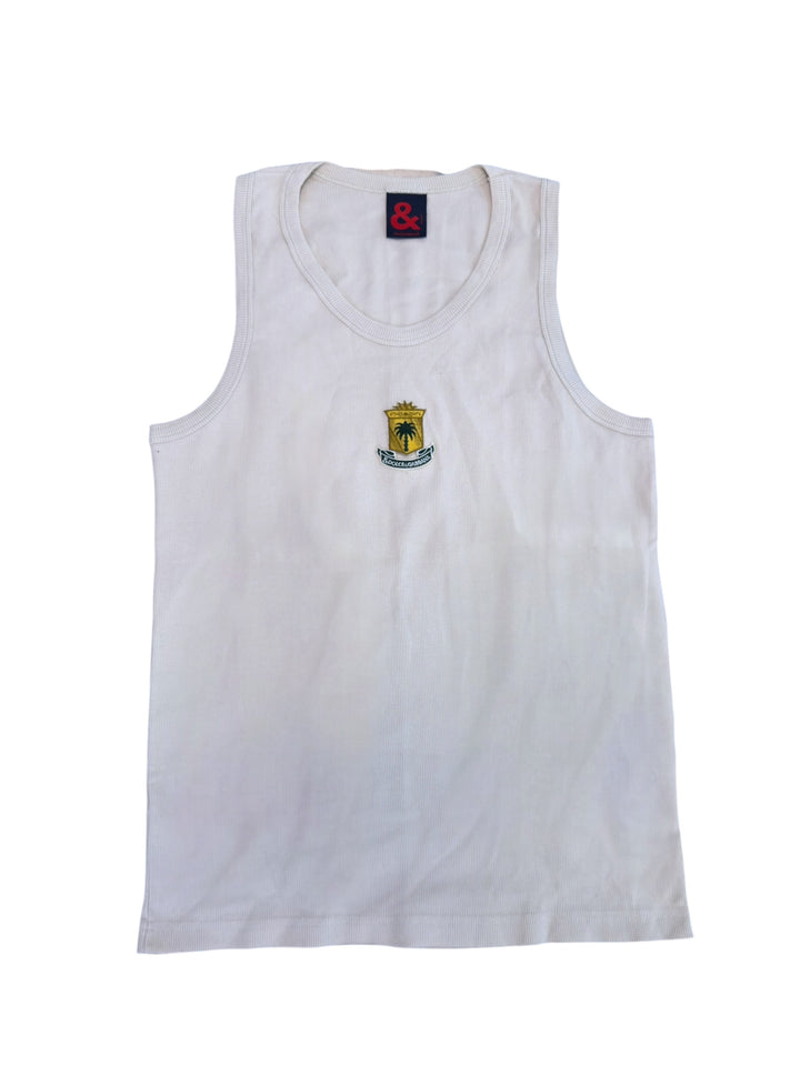 Dolce&Gabbana ribbed logo tank top