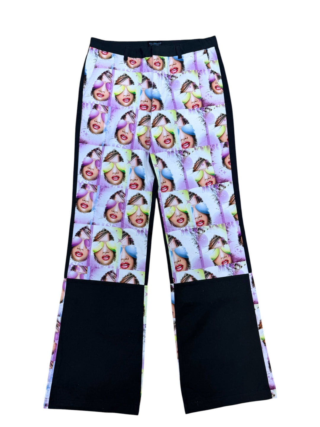 Custo Barcelona pop art print cropped trousers