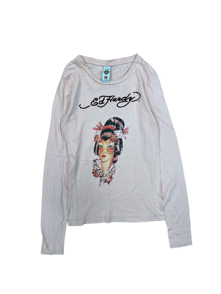 Ed Hardy vintage long sleeve top women’s medium