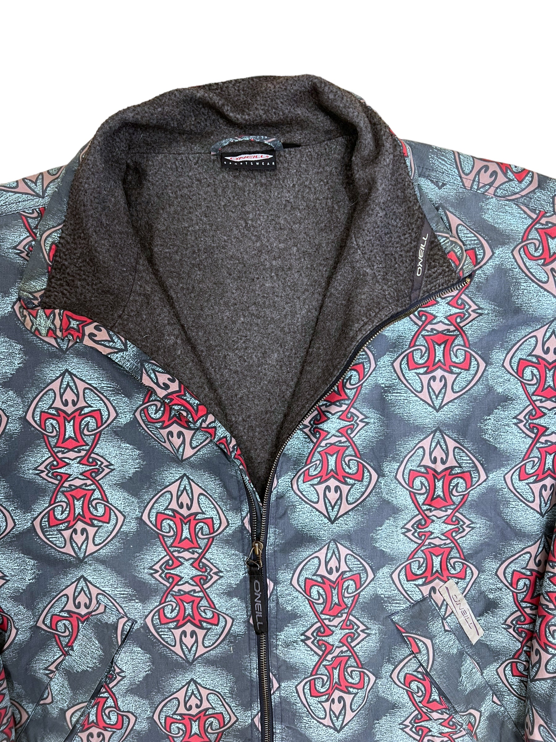 Tribal print outlet jacket mens