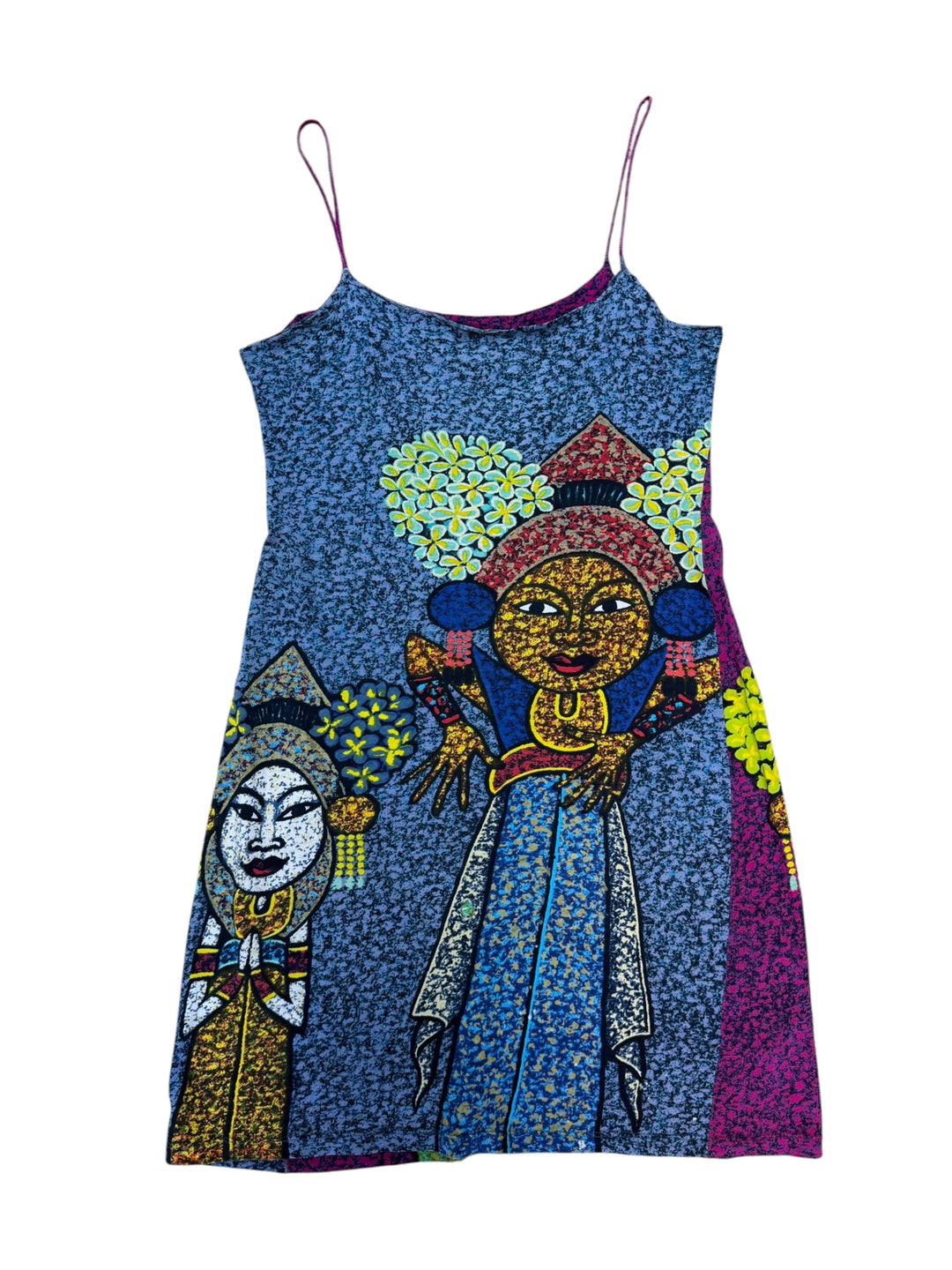 Custo Barcelona vintage graphic dress